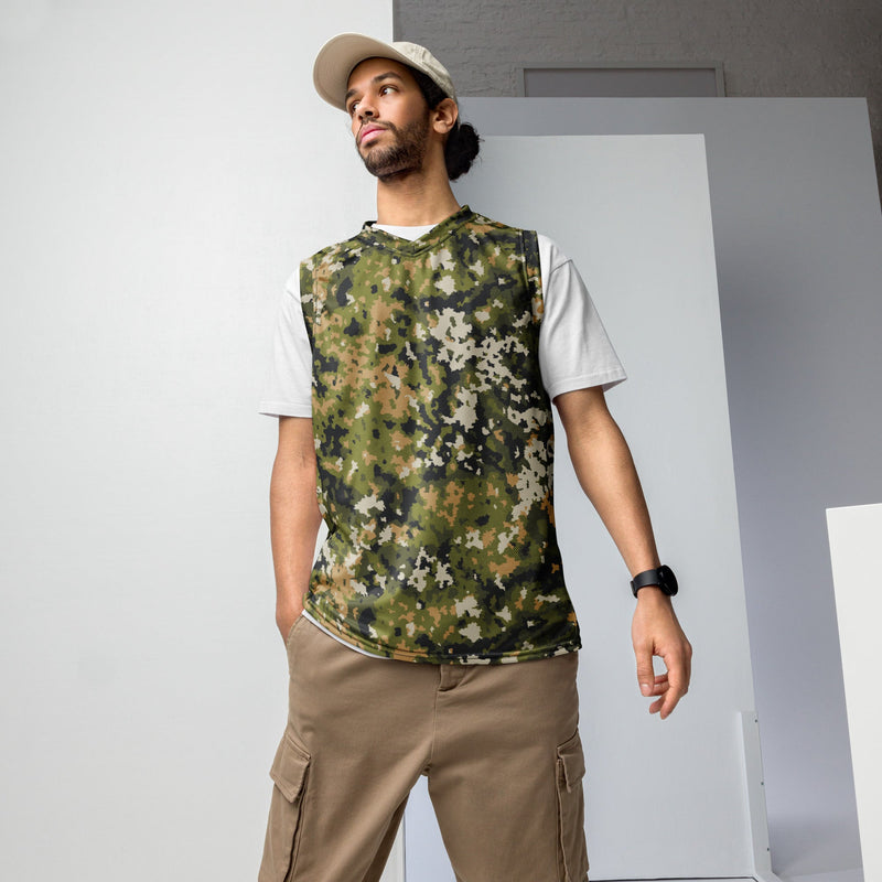 Fractal Lichenwood CAMO Unisex Basketball Jersey - 2XS