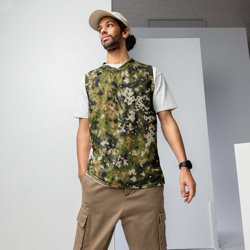Fractal Lichenwood CAMO Unisex Basketball Jersey - 2XS