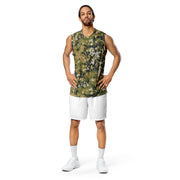 Fractal Lichenwood CAMO Unisex Basketball Jersey