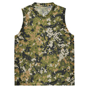 Fractal Lichenwood CAMO Unisex Basketball Jersey