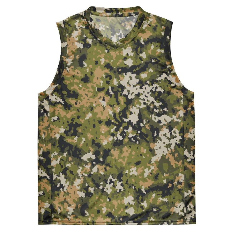 Fractal Lichenwood CAMO Unisex Basketball Jersey