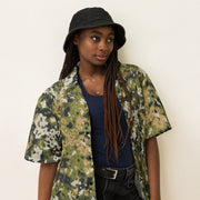 Fractal Lichenwood CAMO Unisex Short-Sleeve Button Shirt - Button-Up