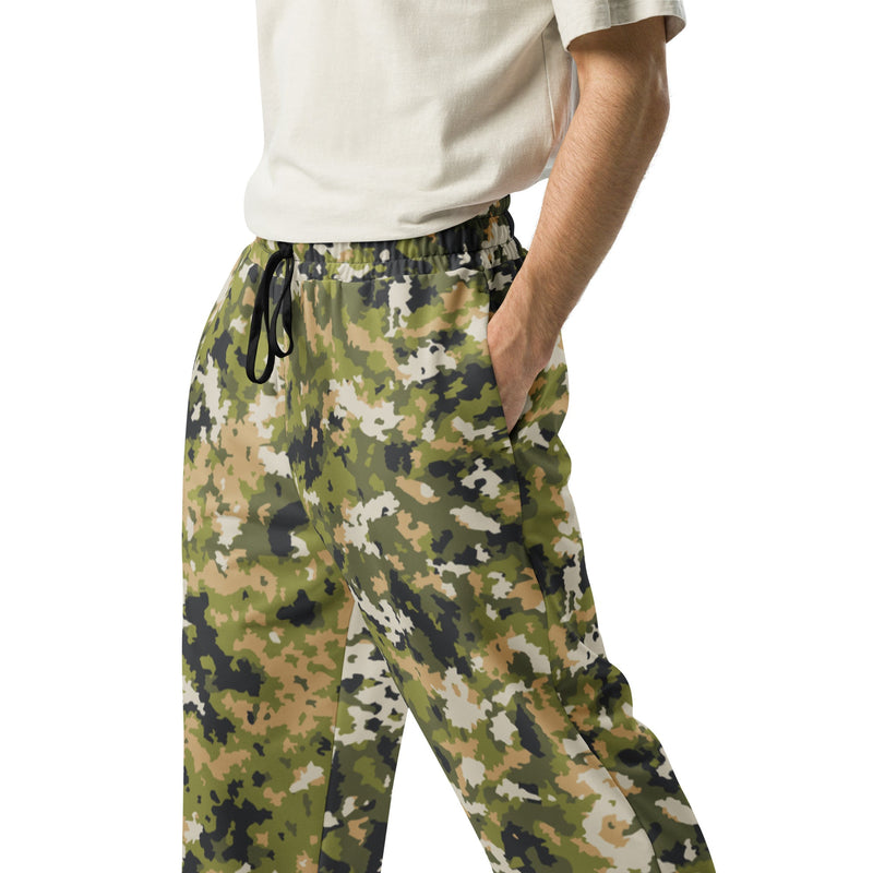 Fractal Lichenwood CAMO Unisex Wide-Leg Joggers