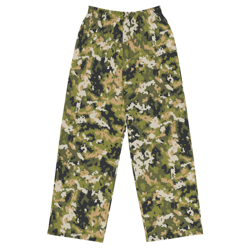 Fractal Lichenwood CAMO Unisex Wide-Leg Leisure Pants - 2XS - Pant