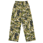 Fractal Lichenwood CAMO Unisex Wide-Leg Leisure Pants - Pant