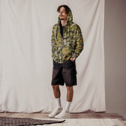 Fractal Lichenwood CAMO Unisex Zip Hoodie