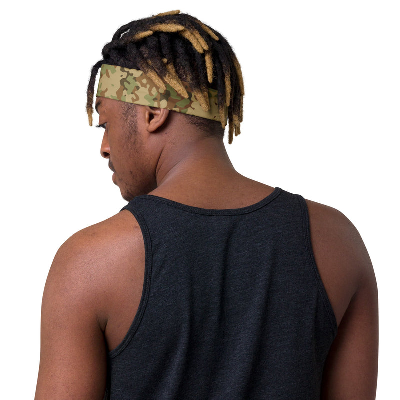 Fractal Mosaic Arid CAMO Headband - Head