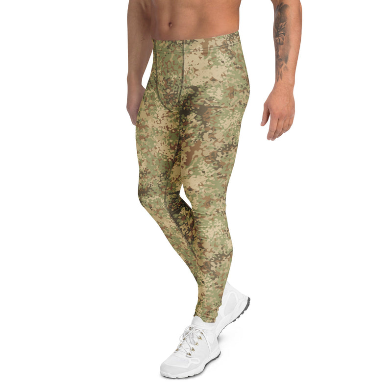 Fractal Mosaic Arid CAMO Mens Leggings - Men