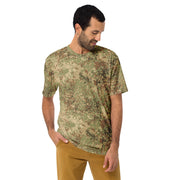 Fractal Mosaic Arid CAMO Mens T-Shirt - Shirt - Tee