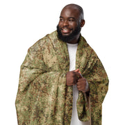 Fractal Mosaic Arid CAMO Sherpa Blanket