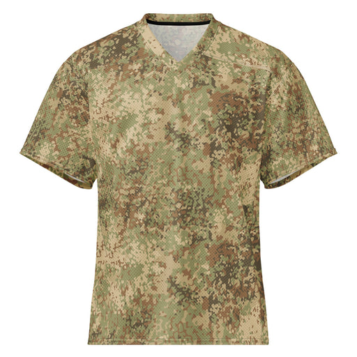 Fractal Mosaic Arid CAMO Unisex American Football Jersey