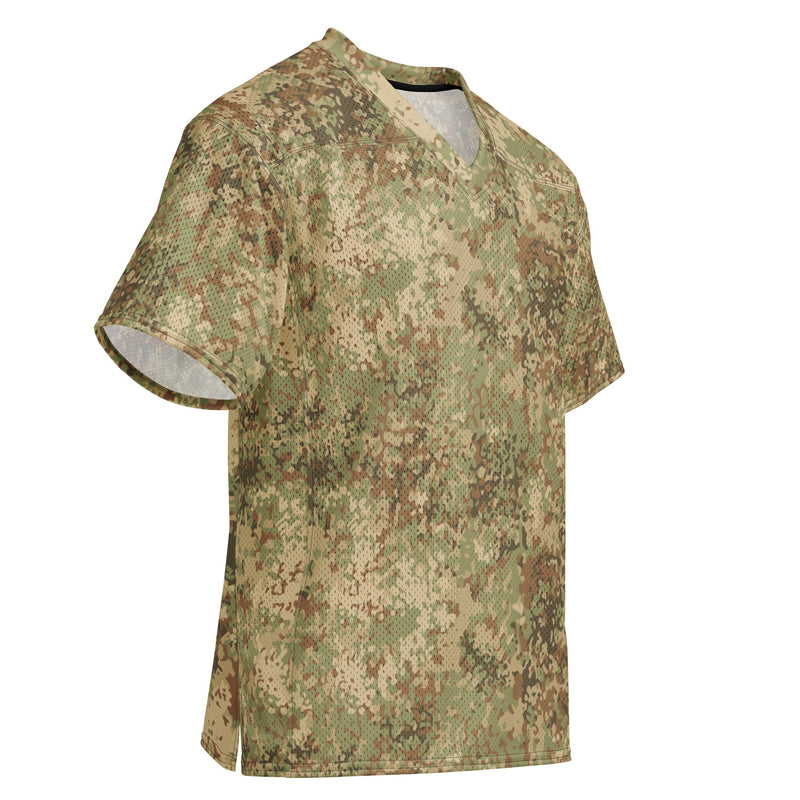 Fractal Mosaic Arid CAMO Unisex American Football Jersey