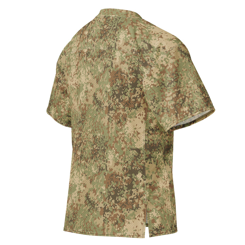 Fractal Mosaic Arid CAMO Unisex American Football Jersey
