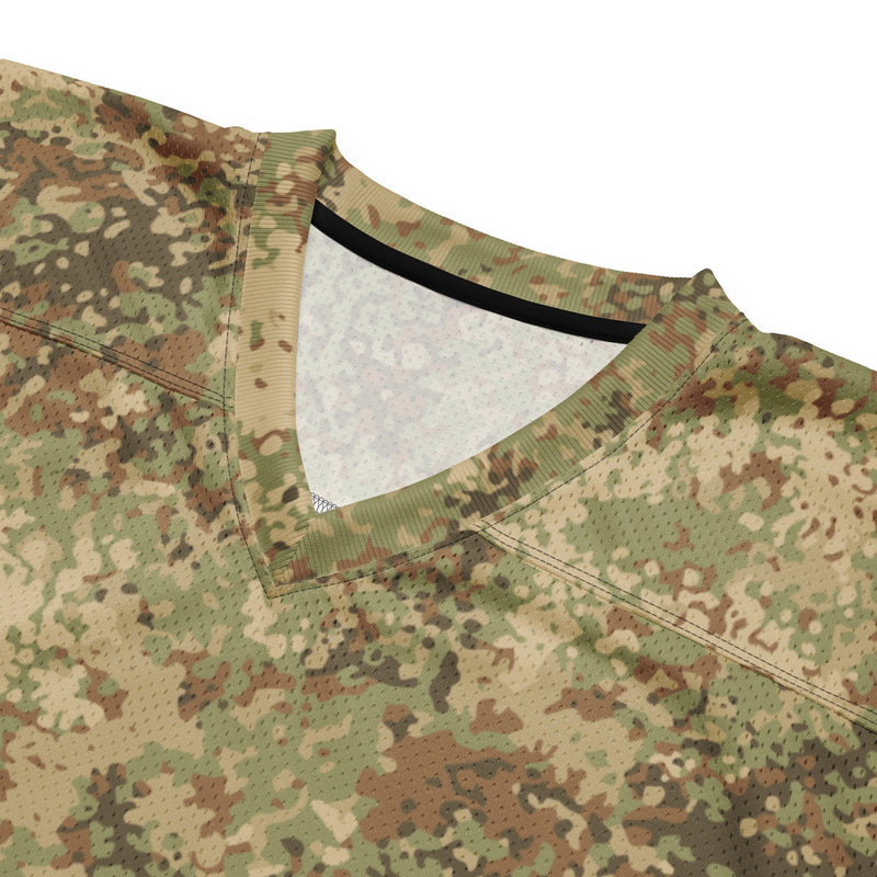 Fractal Mosaic Arid CAMO Unisex American Football Jersey