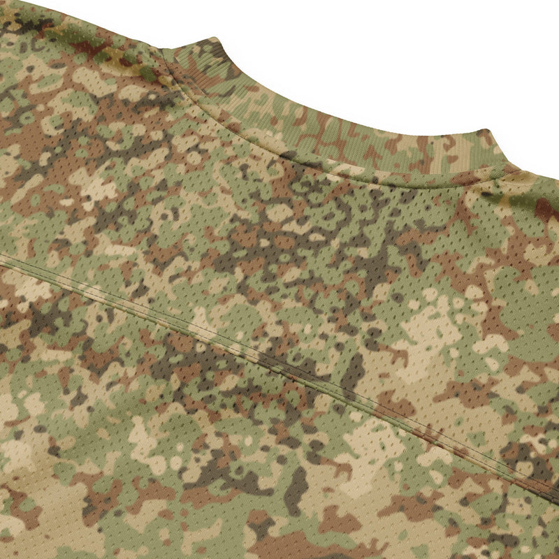 Fractal Mosaic Arid CAMO Unisex American Football Jersey