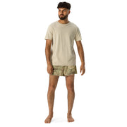 Fractal Mosaic Arid CAMO Unisex Athletic Shorts