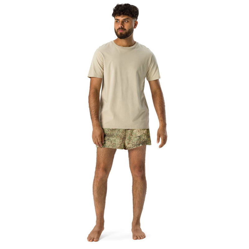 Fractal Mosaic Arid CAMO Unisex Athletic Shorts