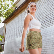 Fractal Mosaic Arid CAMO Unisex Athletic Shorts