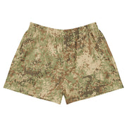 Fractal Mosaic Arid CAMO Unisex Athletic Shorts