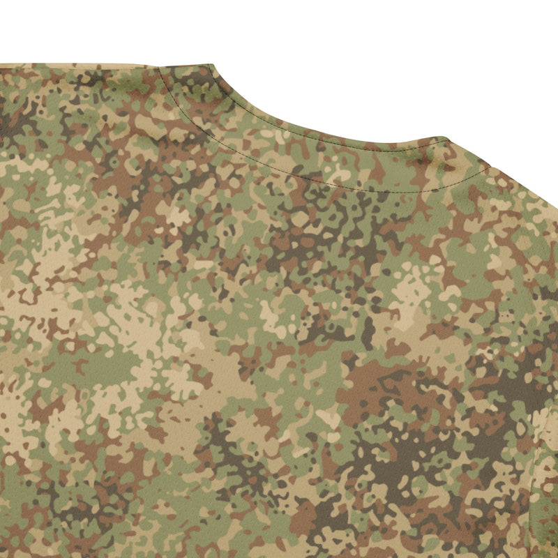 Fractal Mosaic Arid CAMO Unisex Baseball Jersey