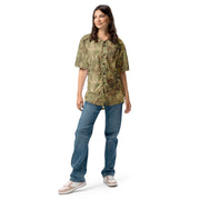 Fractal Mosaic Arid CAMO Unisex Baseball Jersey