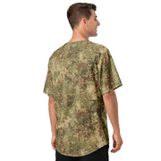 Fractal Mosaic Arid CAMO Unisex Baseball Jersey