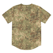 Fractal Mosaic Arid CAMO Unisex Baseball Jersey
