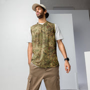 Fractal Mosaic Arid CAMO Unisex Basketball Jersey - 2XS