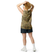 Fractal Mosaic Arid CAMO Unisex Basketball Jersey