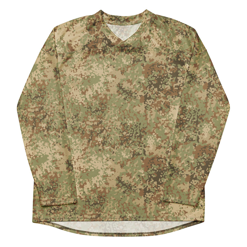 Fractal Mosaic Arid CAMO Unisex Hockey Fan Jersey
