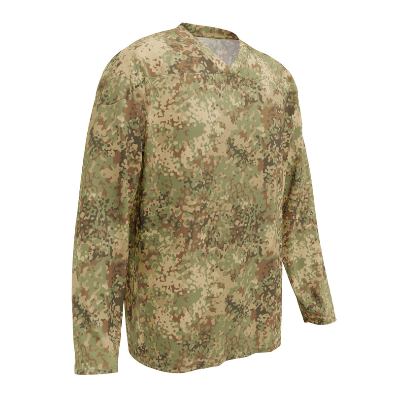 Fractal Mosaic Arid CAMO Unisex Hockey Fan Jersey