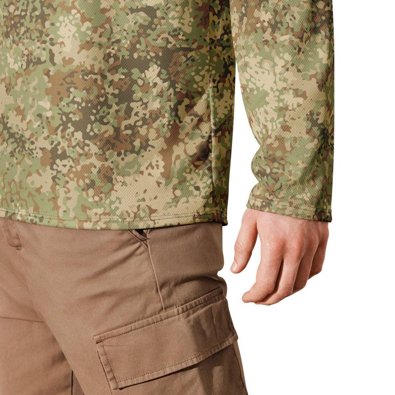 Fractal Mosaic Arid CAMO Unisex Hockey Fan Jersey