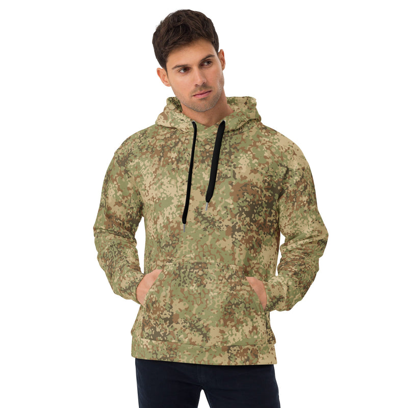Fractal Mosaic Arid CAMO Unisex Hoodie - 2XS
