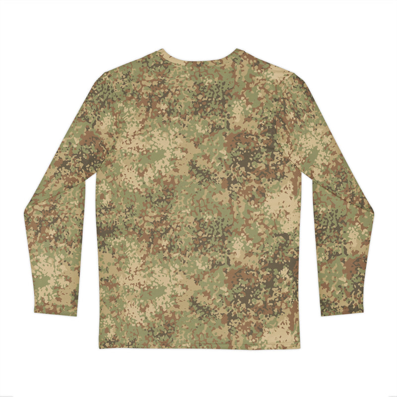 Fractal Mosaic Arid CAMO Unisex Long-Sleeve Shirt