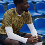 Fractal Mosaic Arid CAMO Unisex Sports Jersey