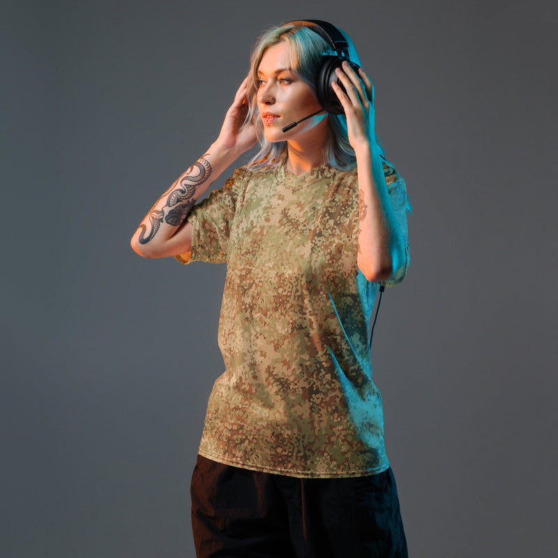Fractal Mosaic Arid CAMO Unisex Sports Jersey