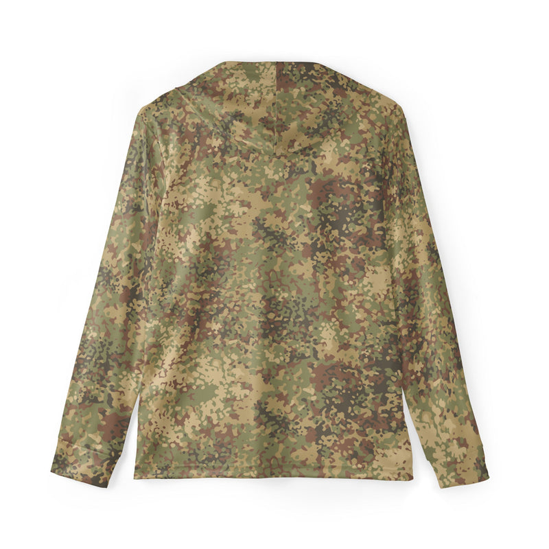 Fractal Mosaic Arid CAMO Unisex Sports Warmup Hoodie