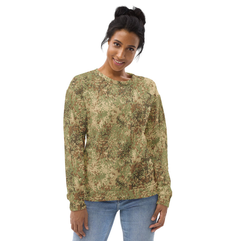 Fractal Mosaic Arid CAMO Unisex Sweatshirt