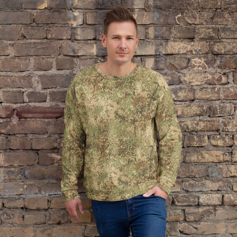 Fractal Mosaic Arid CAMO Unisex Sweatshirt - XS
