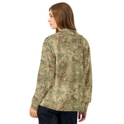 Fractal Mosaic Arid CAMO Unisex Track Jacket
