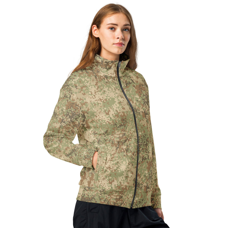 Fractal Mosaic Arid CAMO Unisex Track Jacket