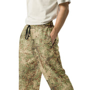 Fractal Mosaic Arid CAMO Unisex Wide-Leg Joggers