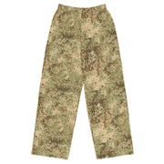 Fractal Mosaic Arid CAMO Unisex Wide-Leg Leisure Pants - 2XS - Pant