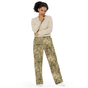 Fractal Mosaic Arid CAMO Unisex Wide-Leg Leisure Pants - Pant