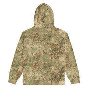 Fractal Mosaic Arid CAMO Unisex Zip Hoodie