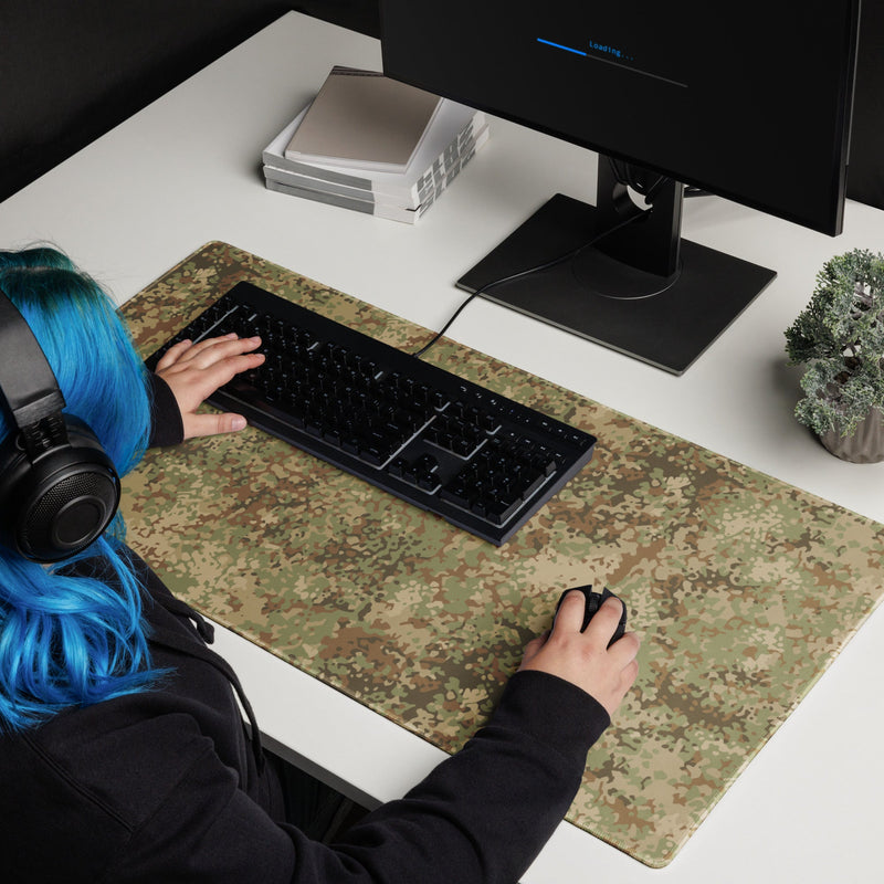 Fractal Mosaic Arid CAMO Universal Large Desk Pad