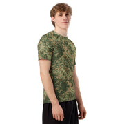 Fractal Mosaic Multi-Terrain CAMO Mens Short-Sleeve Rash Guard - SS