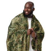 Fractal Mosaic Multi-Terrain CAMO Sherpa Blanket