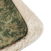 Fractal Mosaic Multi-Terrain CAMO Sherpa Blanket