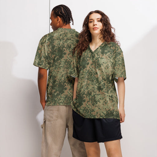 Fractal Mosaic Multi-Terrain CAMO Unisex American Football Jersey - 2XS